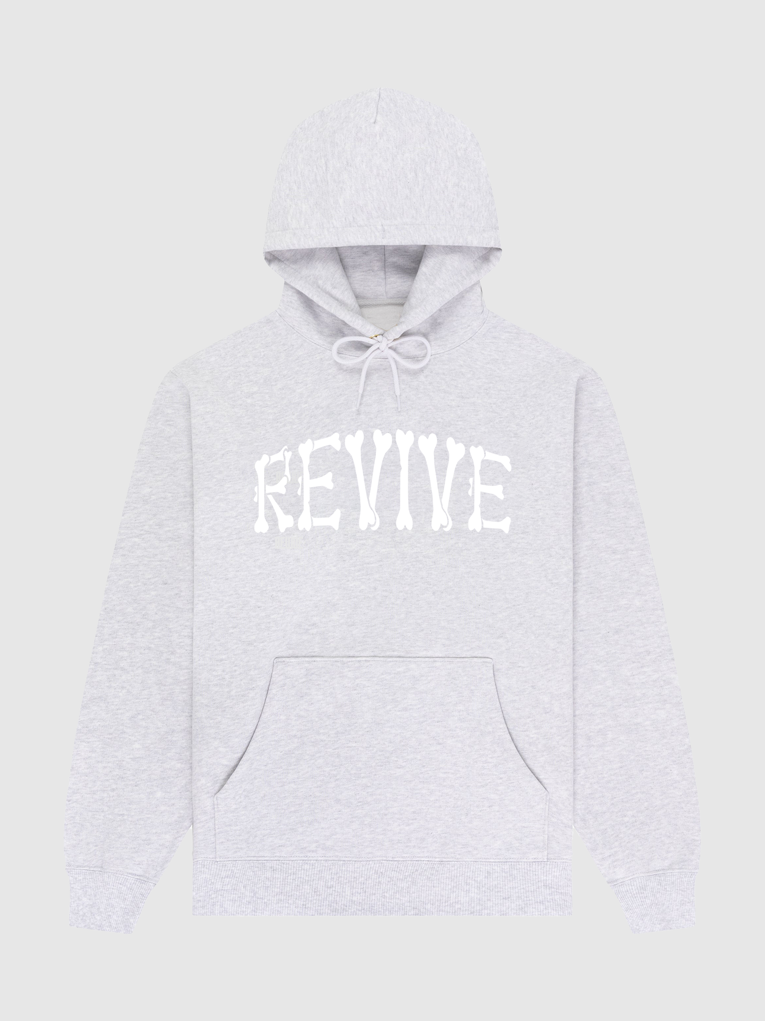 Bone Hoodie - Grey (Warehouse Sale)