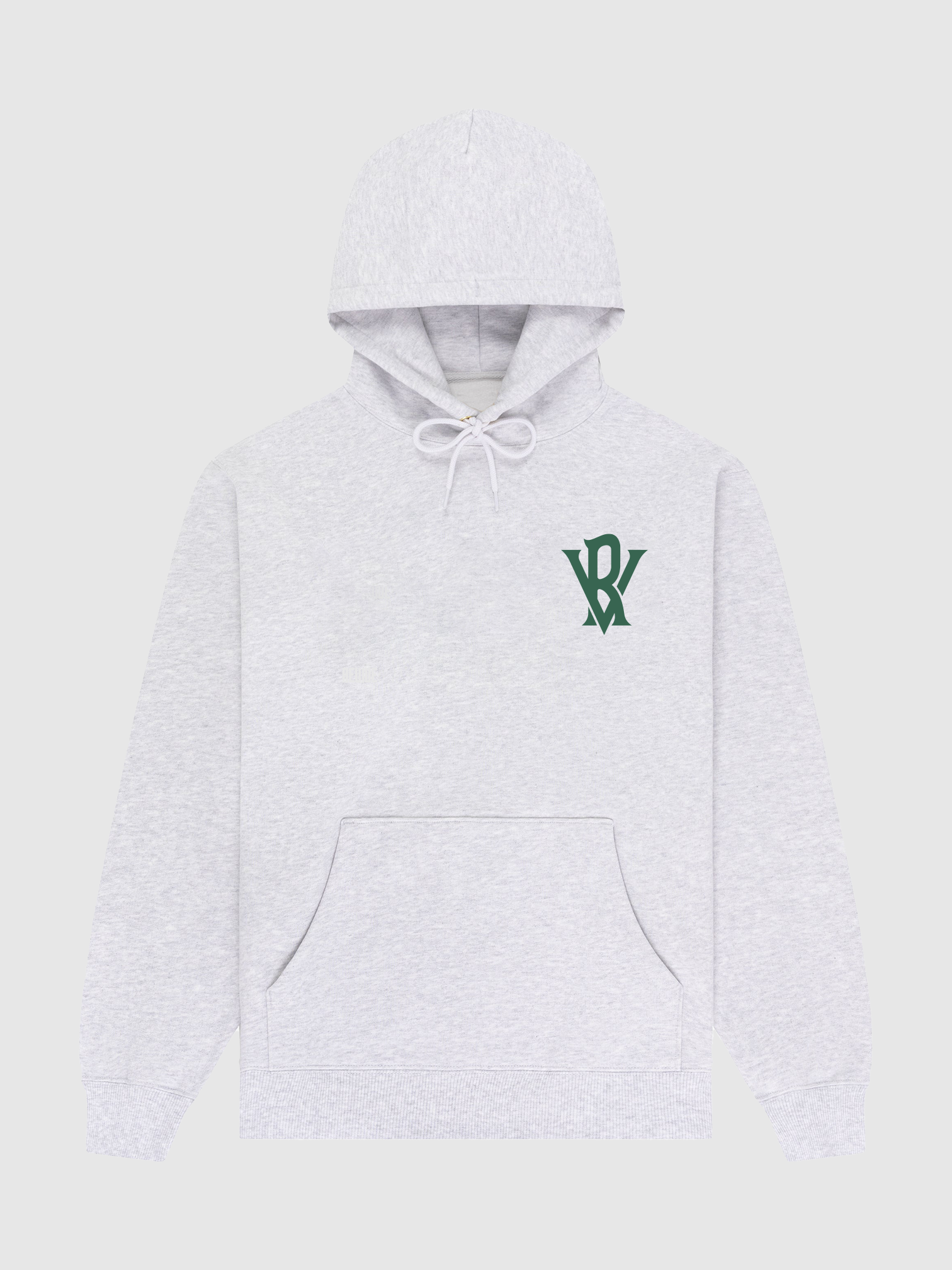 Monogram Hoodie - Grey