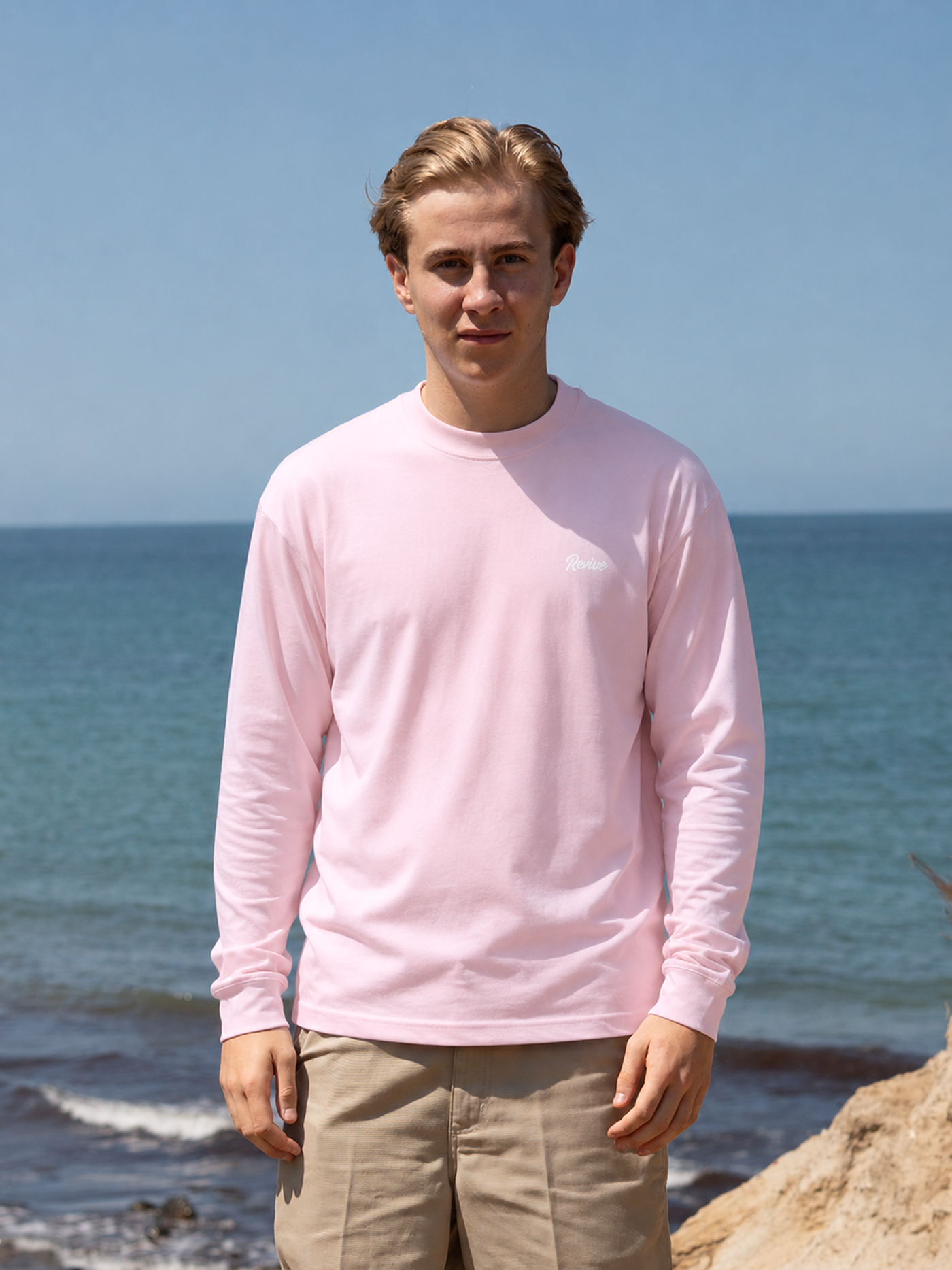 Classic Logo T-Shirt L/S - Pink