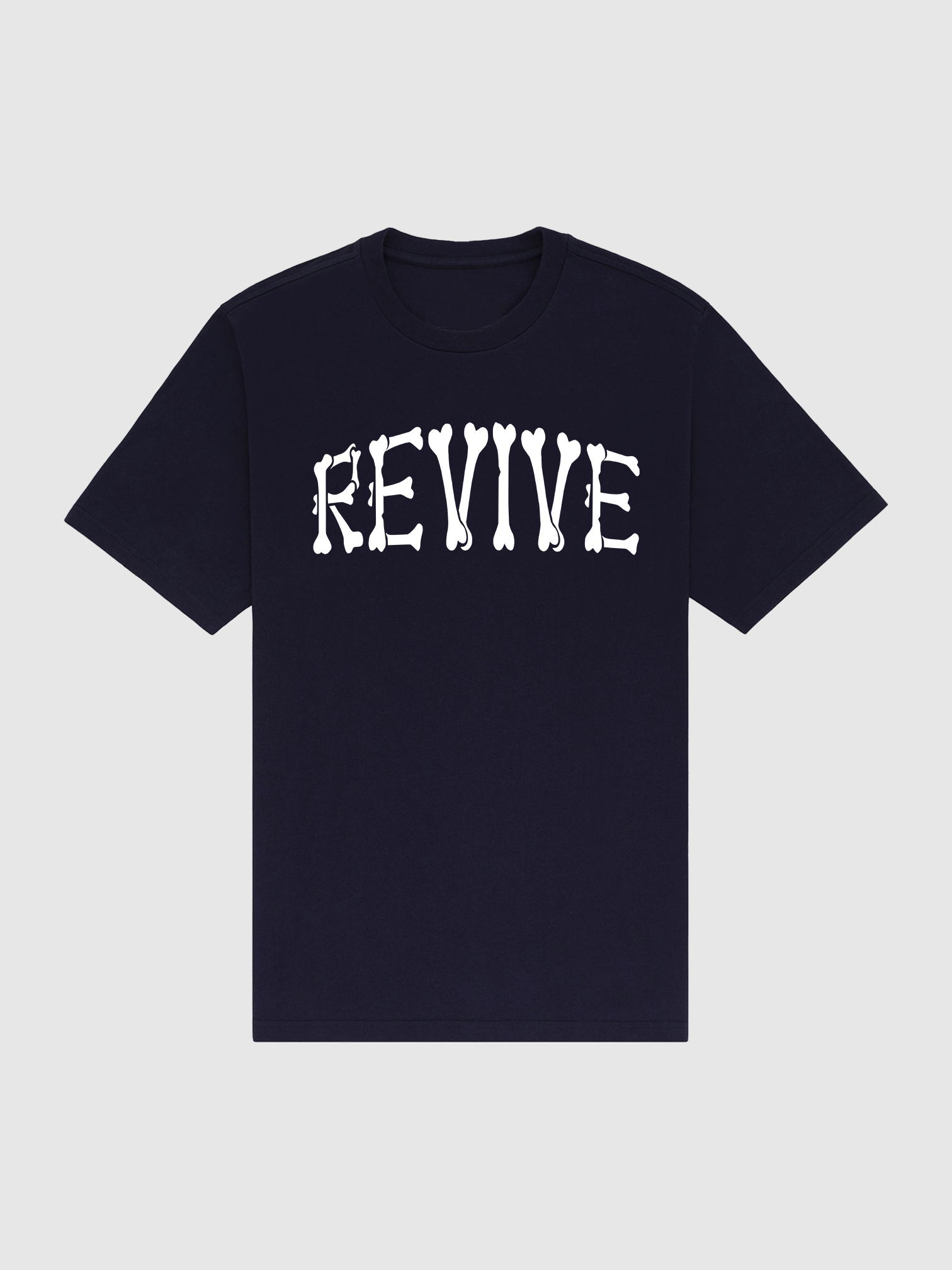 Bone T-Shirt - Navy