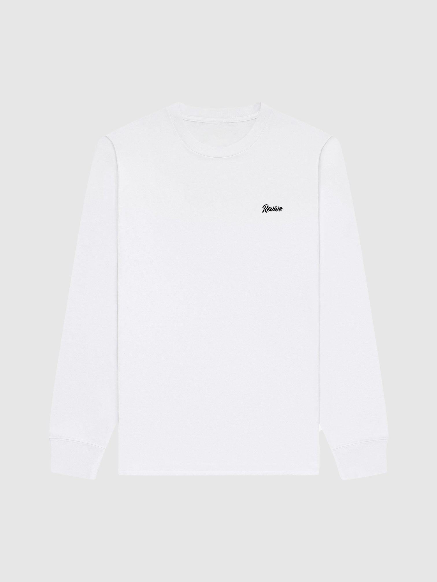 Classic Logo T-Shirt L/S - White (Warehouse Sale)