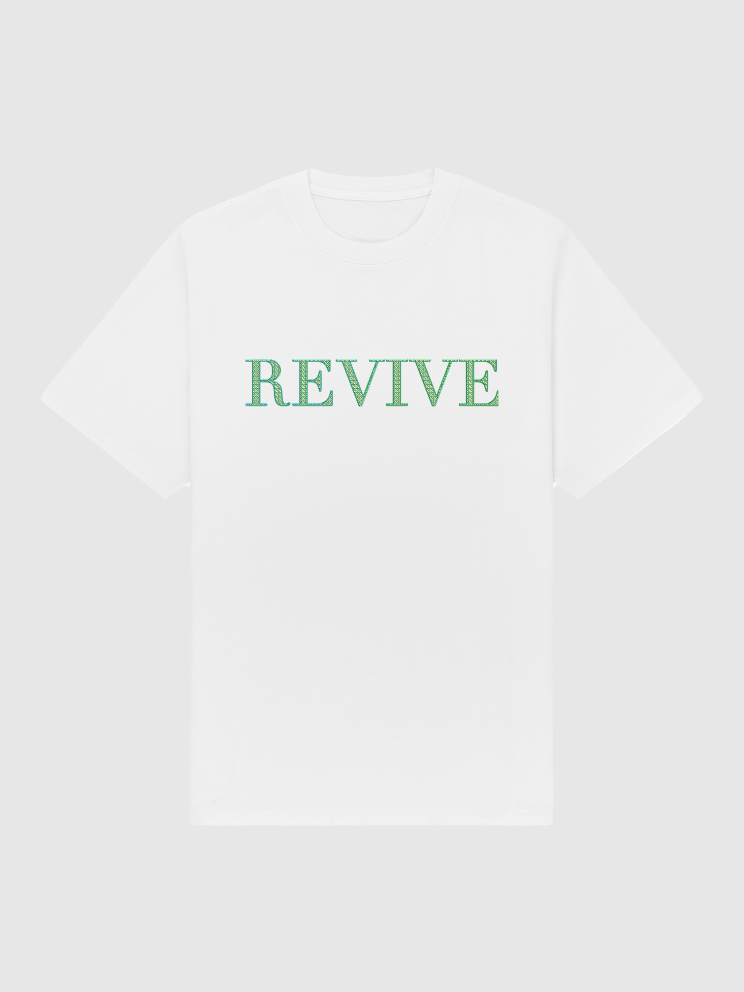 Green Bling T-Shirt - White (Warehouse Sale)