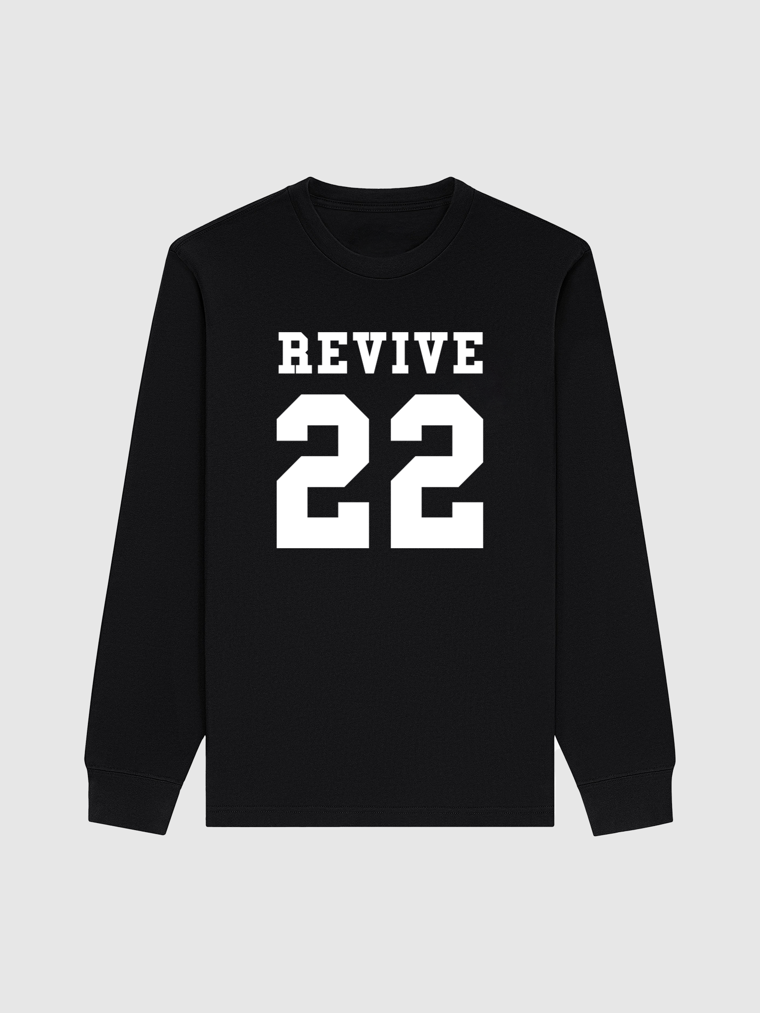 Football T-Shirt L/S - Black