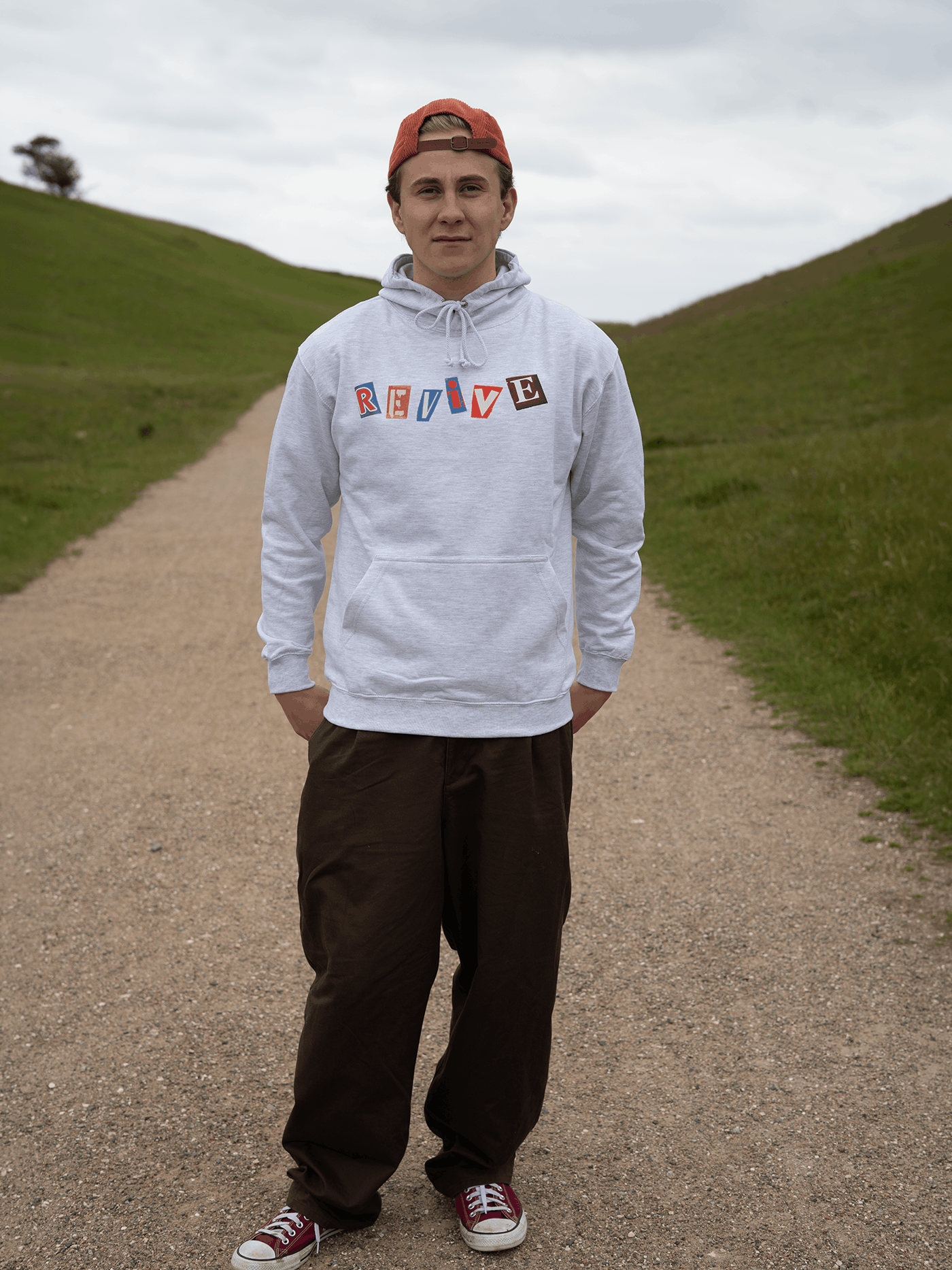 Magazine Hoodie - Grey
