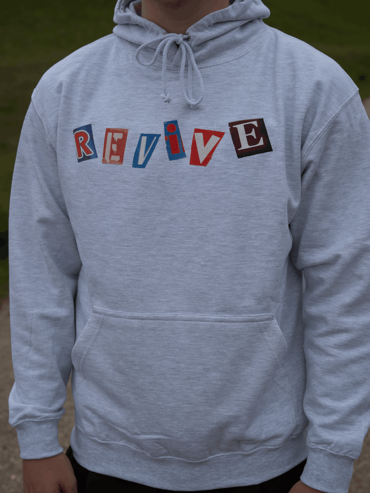Magazine Hoodie - Grey