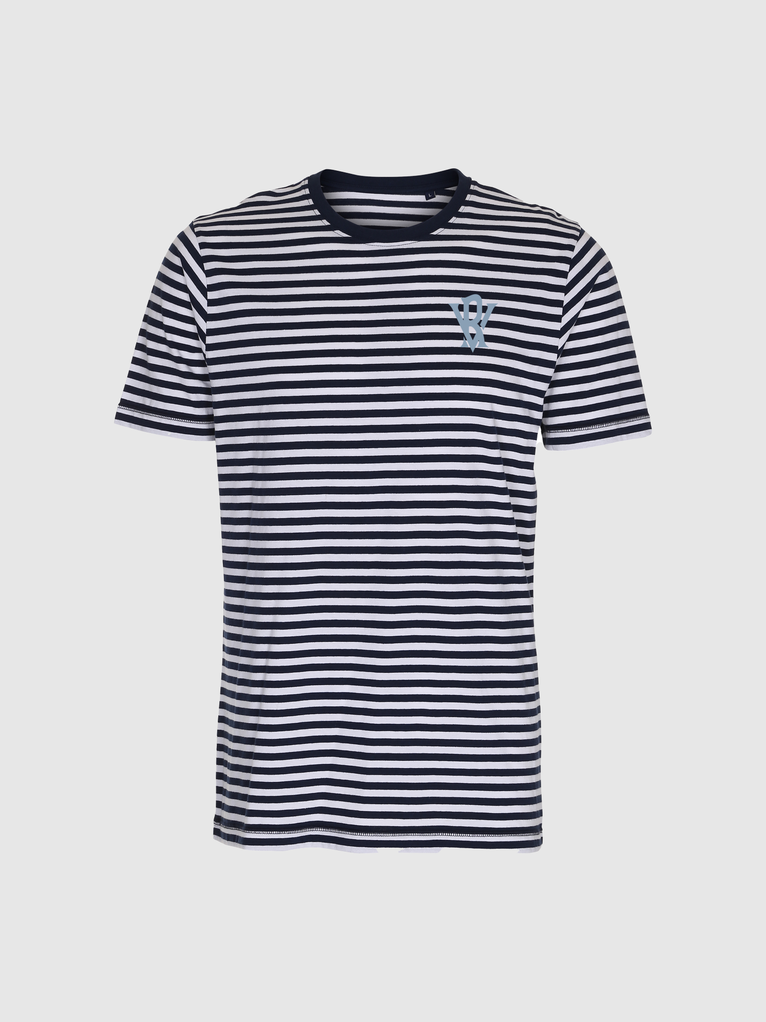 Monogram T-Shirt - Navy/White